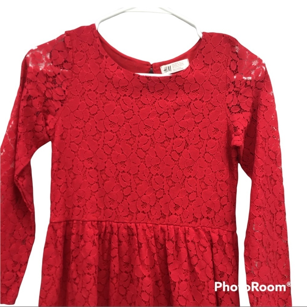 Girls H&M Red Dress - Picture 4 of 5